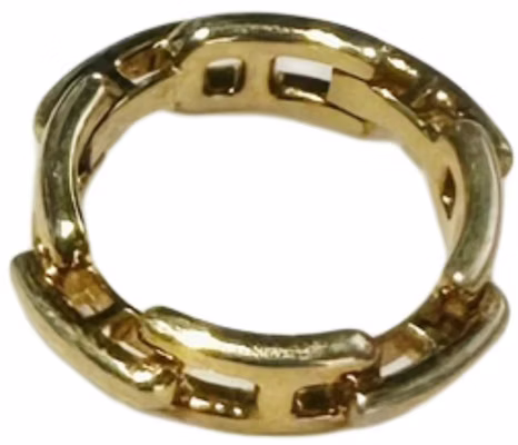 アンブッシュ モノグラム シルバー リング ゴールド 男女兼用 カップル限定版 BWOC007F21SIL001-7600 Lookbook アンブッシュ モノグラム シルバー リング ゴールド 男女兼用 カップル限定版 BWOC007F21SIL001-7600