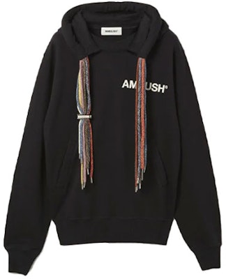 AMBUSH 多線繩連帽衫 男女款 黑色 15379213 Order AMBUSH 多線繩連帽衫 男女款 黑色 15379213
