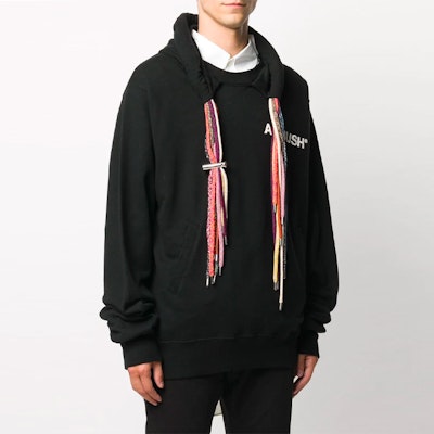 AMBUSH 多線繩連帽衫 男女款 黑色 15379213 Shop AMBUSH 多線繩連帽衫 男女款 黑色 15379213