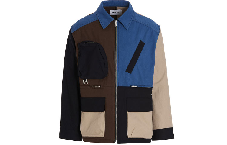 Ambush Multicolor Long Sleeve Jacket for Men BMEA027S22FAB0016000