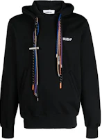 Ambush Multicolor Rope Loco Embroidery Hoodie Black Pullover BMBB021F23FLE00110011001 Ambush Multicolor Rope Loco Embroidery Hoodie Black Pullover BMBB021F23FLE00110011001