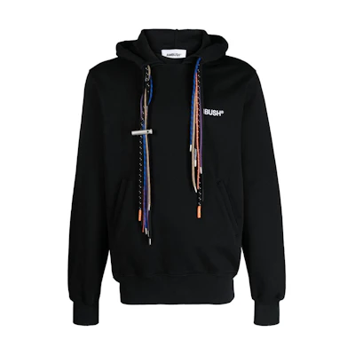 Ambush Multicolor Rope Loco Embroidery Hoodie Black Pullover BMBB021F23FLE00110011001