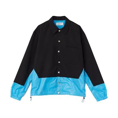 Ambush Patchwork Colorblock Coach Jacket Black/Blue 15380224