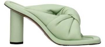 AMBUSH Sandals 'Teal Green Nejiri' BWIJ002LEA0015400 AMBUSH Sandals 'Teal Green Nejiri' BWIJ002LEA0015400