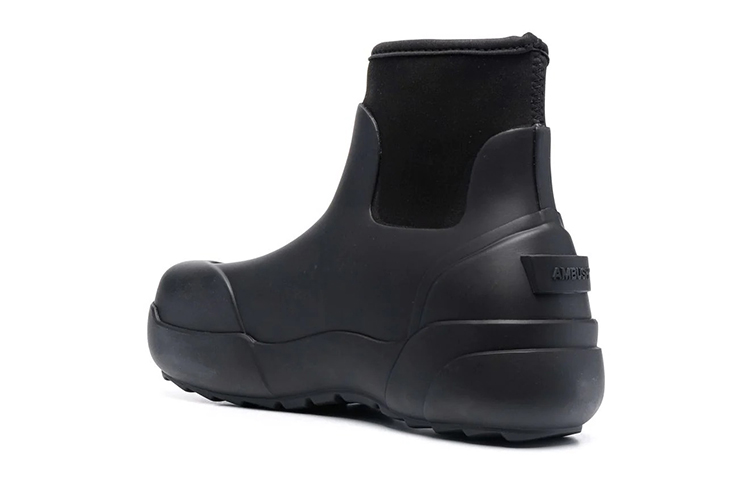 AMBUSH Short Boots 'Black Logo' 圖 4