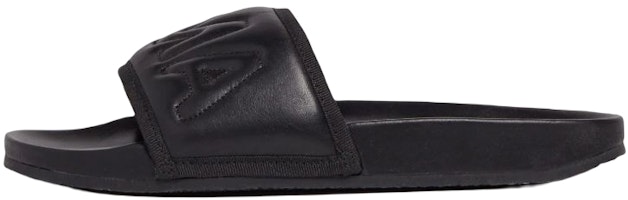 AMBUSH Slide 'Fashion Leather Black' BMIC001S21LEA0011010 AMBUSH Slide 'Fashion Leather Black' BMIC001S21LEA0011010