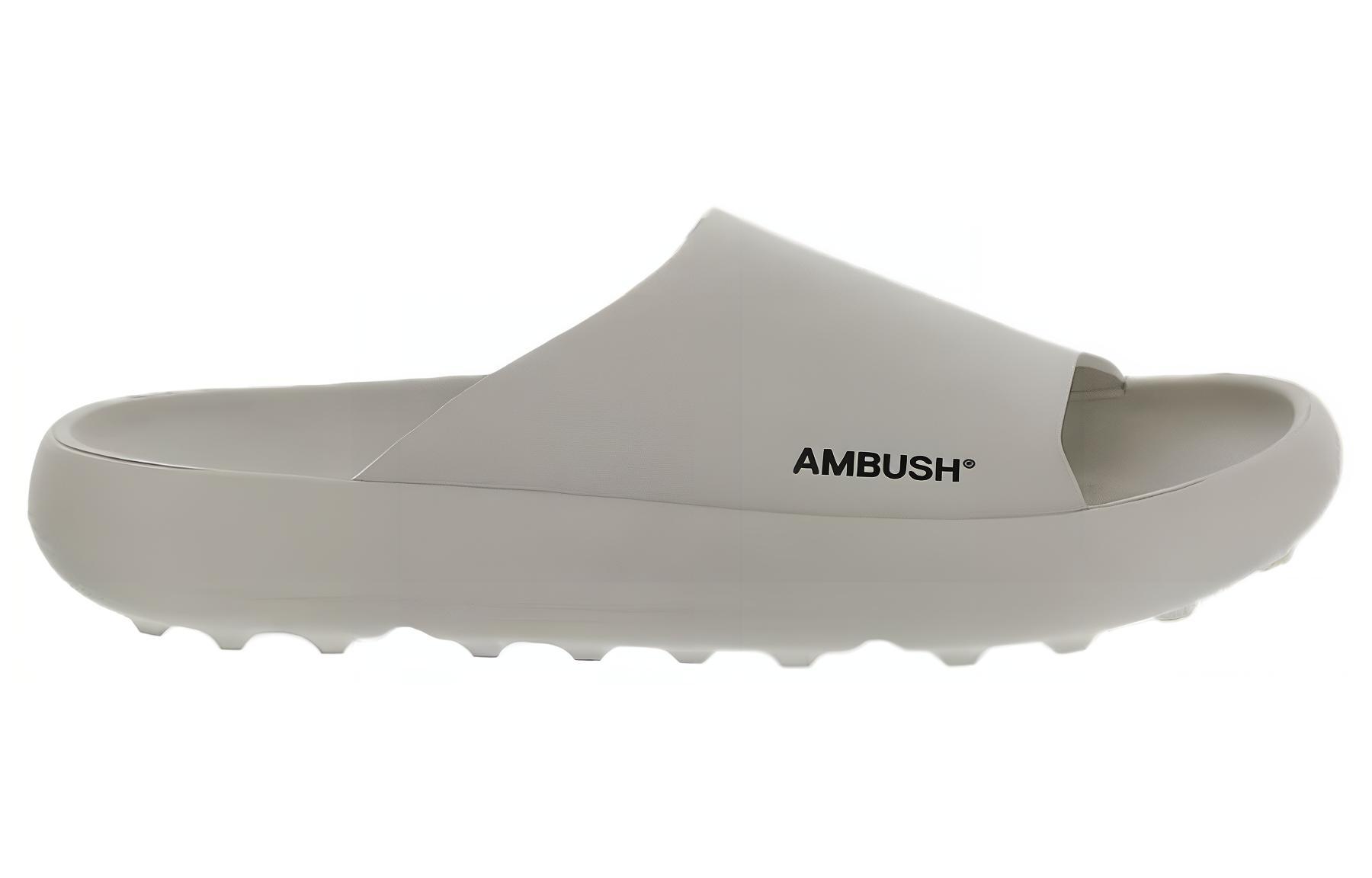 Order AMBUSH 时尚白色拖鞋 BMIC005S23MAT0010110