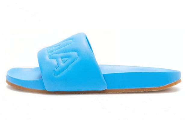 AMBUSH Pantuflas 'Cuero Azul con Costuras' BMIC001S22LEA0014900 Buy AMBUSH Pantuflas 'Cuero Azul con Costuras' BMIC001S22LEA0014900