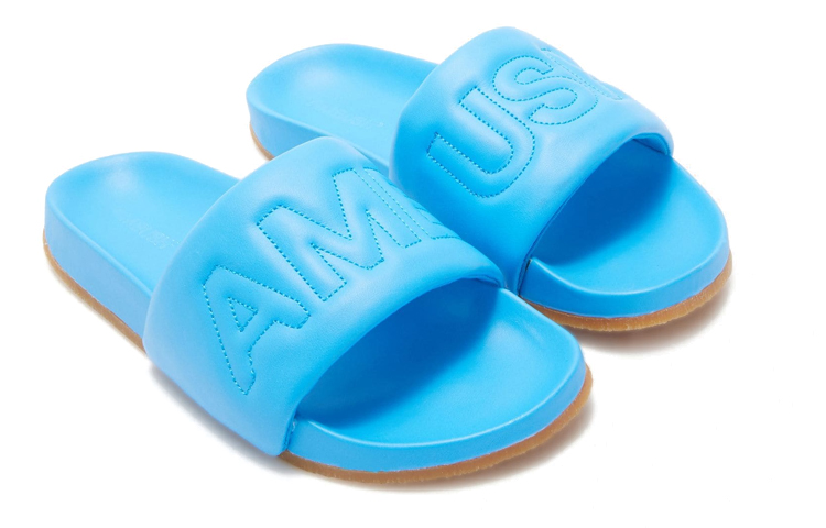 AMBUSH Slipper 'Blue Stitched Leather' 圖 3