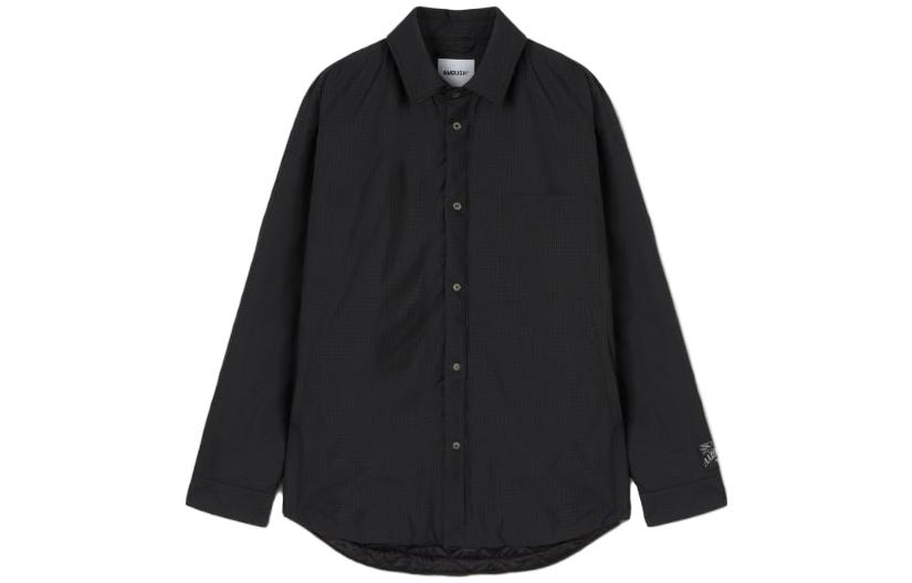 Ambush Solid Color Single-Breasted Long-Sleeve Jacket Black BMES001F23FAB0011000