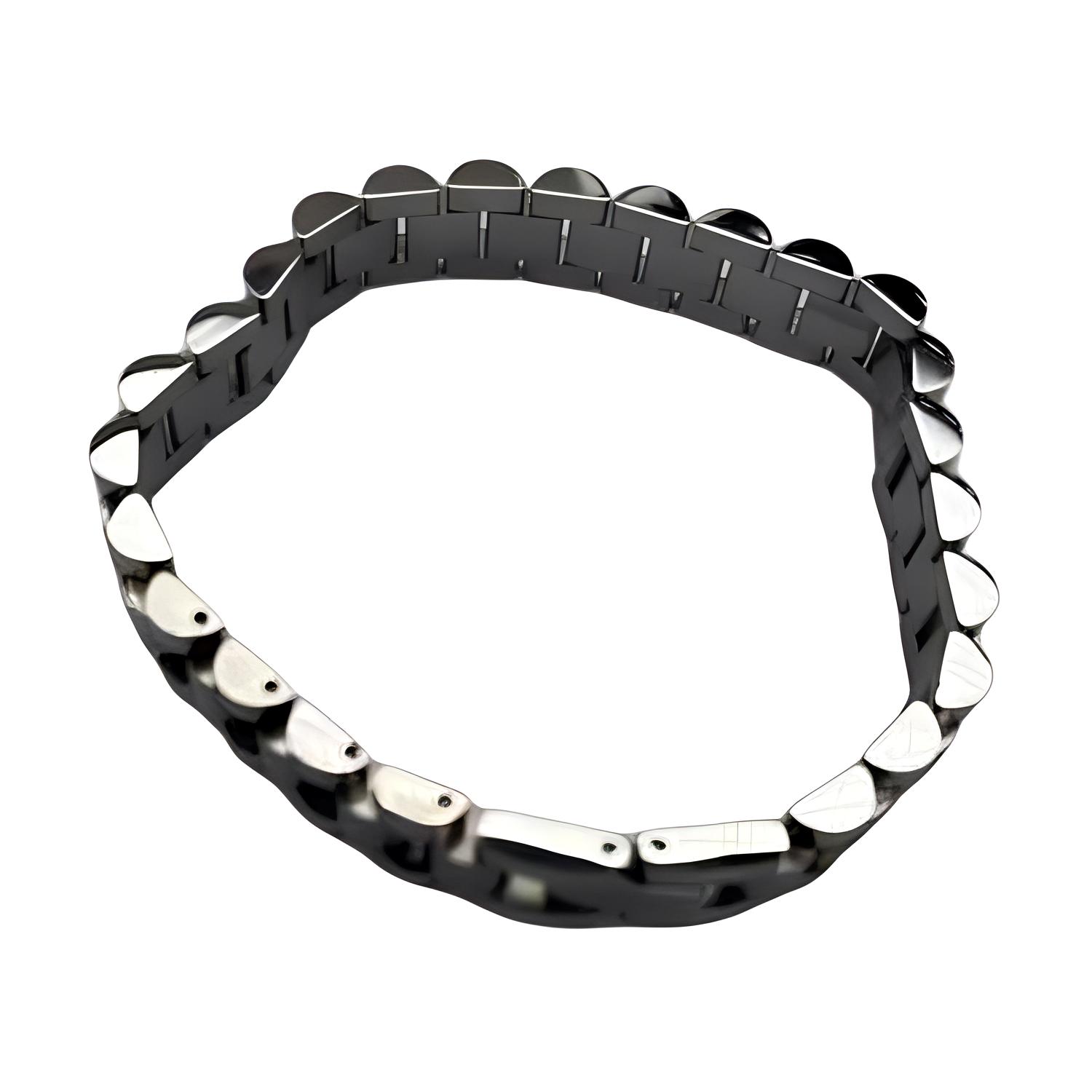 AMBUSH Solid Design Stainless Steel Bracelet  Silver. 1121604M21512