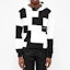 Lookbook AMBUSH SS20 Hoodie Unisex Panel Kotak Geometris Hitam/Putih 12112062