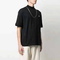 Purchase AMBUSH SS21 Kaos Hitam Logo Bordir Detail Rantai. BMAA010S21JER0011001