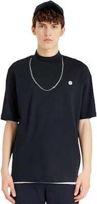 AMBUSH SS21 黑色刺绣logo链条细节T恤。 BMAA010S21JER0011001 Sizing AMBUSH SS21 黑色刺绣logo链条细节T恤。 BMAA010S21JER0011001