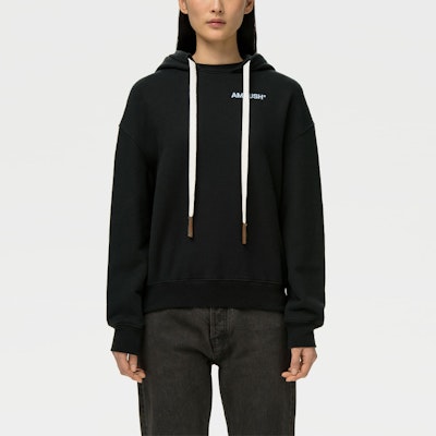 AMBUSH Hoodie Logo Hitam SS21 BWBB003S21FLE0011040 Shop AMBUSH Hoodie Logo Hitam SS21 BWBB003S21FLE0011040