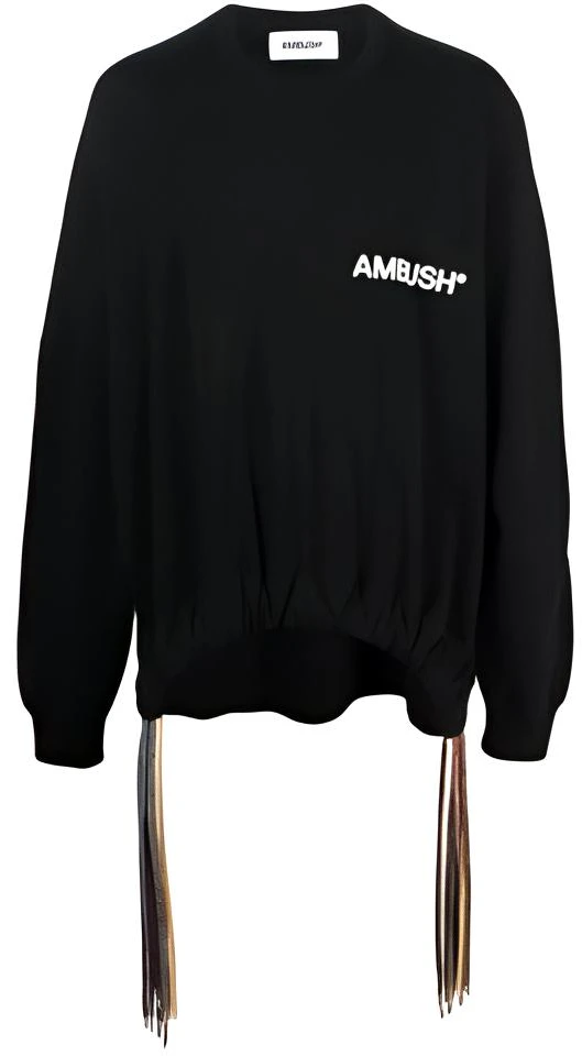 ambush-ss-21-black-multi-cord-knot-crewneck-sweatshirt-bmba-007-s21-fle-0011004