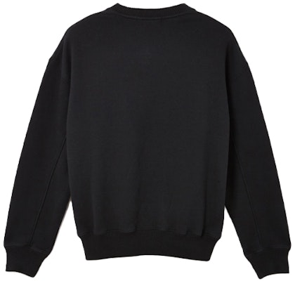 Sudadera Negra Oversize Gráfica con Letras AMBUSH SS21 BWBA005S21FLE0011040 Lookbook Sudadera Negra Oversize Gráfica con Letras AMBUSH SS21 BWBA005S21FLE0011040