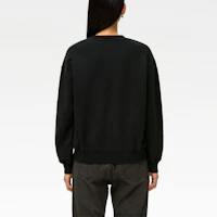 Purchase AMBUSH 2021春夏 黑色字母寬鬆版型長袖上衣 BWBA005S21FLE0011040