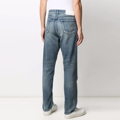 AMBUSH SS21 Vaqueros Rectos Desgastados Azul. BMYA002S21DEN0014500 Shop AMBUSH SS21 Vaqueros Rectos Desgastados Azul. BMYA002S21DEN0014500