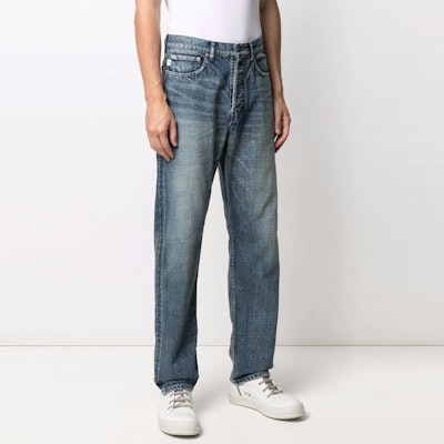 AMBUSH SS21 Vaqueros Rectos Desgastados Azul. BMYA002S21DEN0014500 Purchase AMBUSH SS21 Vaqueros Rectos Desgastados Azul. BMYA002S21DEN0014500