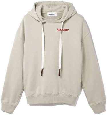 Ambush SS21 Letter Logo Hoodie Unisex Neutral Color BWBB003S21FLE0016125 Buy Ambush SS21 Letter Logo Hoodie Unisex Neutral Color BWBB003S21FLE0016125