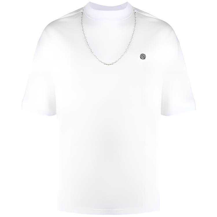 Ambush SS21 Logo Chain T-Shirt White for Men BMAA010S21JER0010110