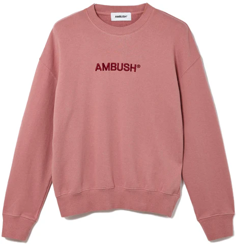 ambush-ss-21-loose-letter-crewneck-sweatshirt-pink-bwba-005-s21-fle-0013028