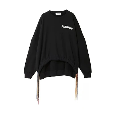 Ambush SS21 Multi-Drawstring Crewneck Sweatshirt Black () 16250917