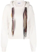 Ambush SS21 Multi-Drawstring Solid White Hoodie Fit White BWBB004S21FLE0010304 Ambush SS21 Multi-Drawstring Solid White Hoodie Fit White BWBB004S21FLE0010304