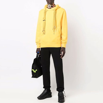 AMBUSH SS21 Hoodie Oversized Kuning dengan Drawstring BMBB003F21FLE0011818 Lookbook AMBUSH SS21 Hoodie Oversized Kuning dengan Drawstring BMBB003F21FLE0011818