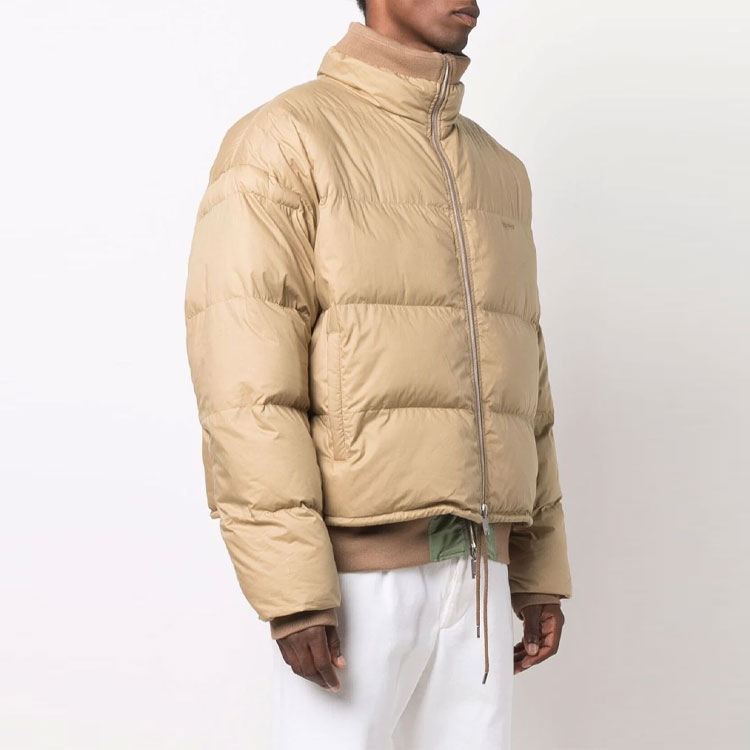 Purchase AMBUSH SS21 Reversible Color-Block Cotton Jacket Beige for Men. BMEA011F21FAB0016363