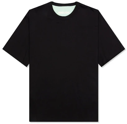 Ambush SS21 Reversible Plain Cotton T-Shirt Black Tee BMAA003F20JER0011051 Buy Ambush SS21 Reversible Plain Cotton T-Shirt Black Tee BMAA003F20JER0011051