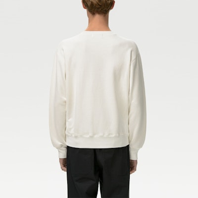 Sudadera Unisex AMBUSH SS21 Blanca con Logotipo Impreso. BMBA005S21FLE0010346 Details for Sudadera Unisex AMBUSH SS21 Blanca con Logotipo Impreso. BMBA005S21FLE0010346