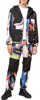 AMBUSH SS22 Functional Jacket with Abstract Pattern Black. BMEB011F22FAB0018410 Lookbook AMBUSH SS22 Functional Jacket with Abstract Pattern Black. BMEB011F22FAB0018410