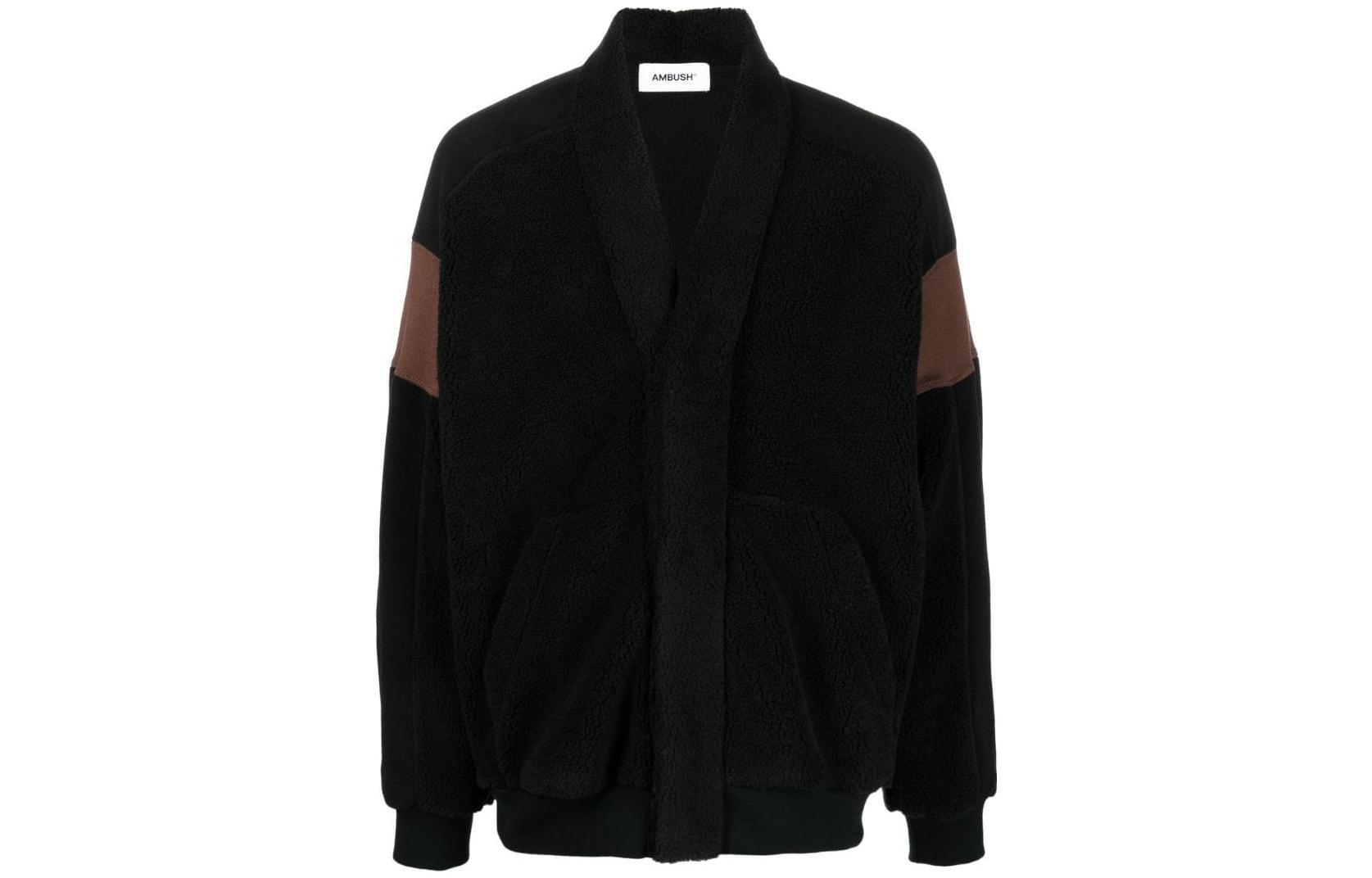 Ambush SS22 Contrast Pocket Spliced Jacket Men’s Black BMBA024F22FLE0011000