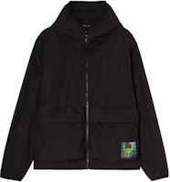 Order AMBUSH SS22 可收納純色連帽外套 黑色 男裝 BMEB007S22FAB0011084