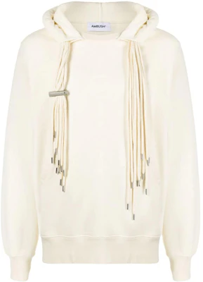 Ambush SS22 白色纯色套头连帽衫 BMBB003S22FLE0010101 Order Ambush SS22 白色纯色套头连帽衫 BMBB003S22FLE0010101