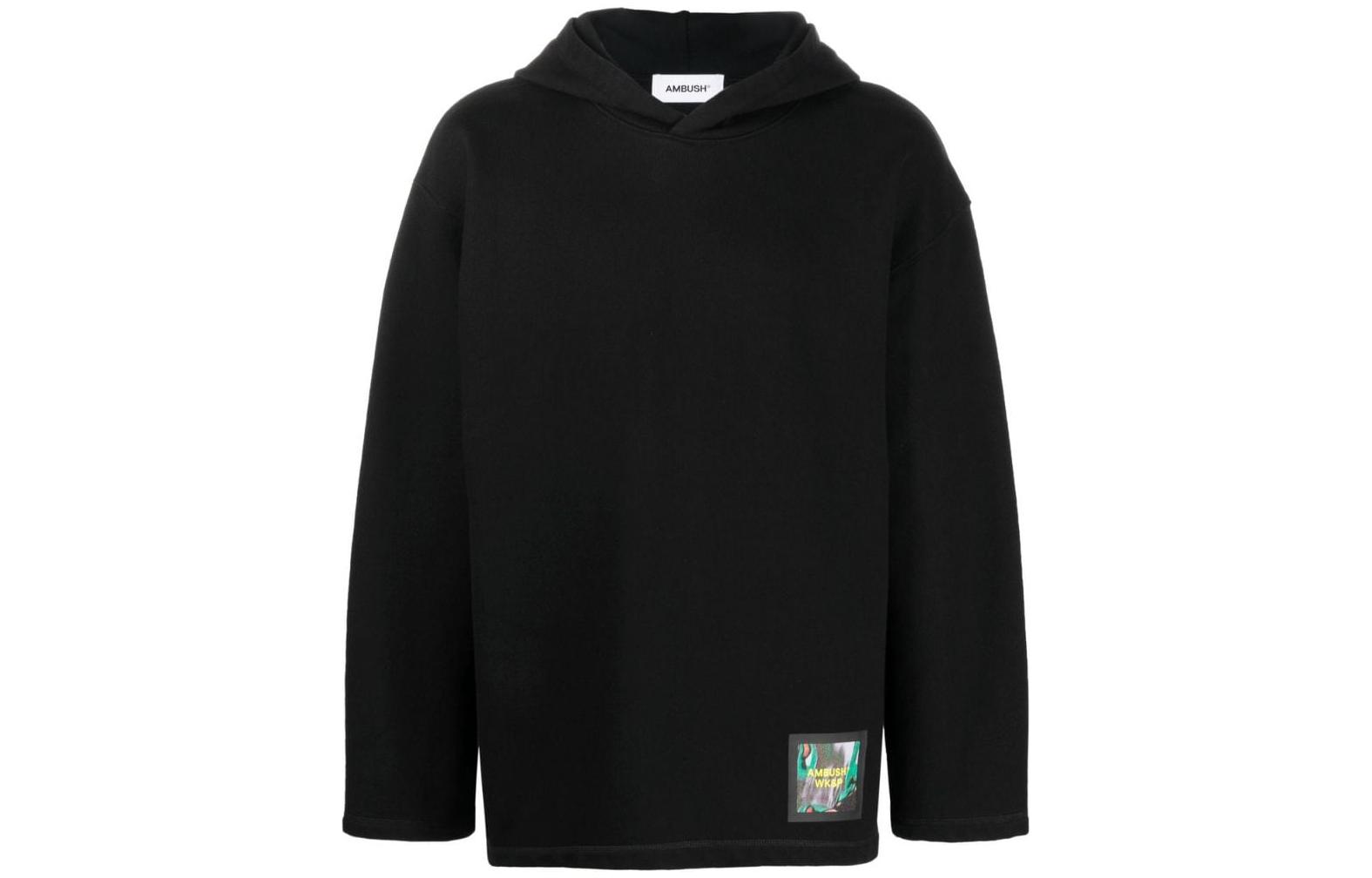 Ambush SS22 WKSP Graphic Print Hoodie Black BMBB015S22FLE00110151015