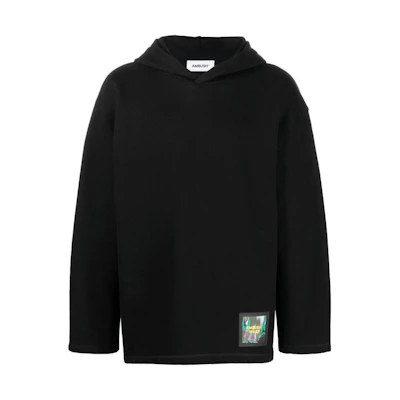 Ambush SS22 WKSP Graphic Print Hoodie Black BMBB015S22FLE00110151015