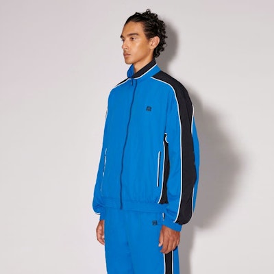 AMBUSH SS23 Embroidered Logo Nylon Jacket Unisex - Blue/Black BMBD002S23FAB0014710 Details for AMBUSH SS23 Embroidered Logo Nylon Jacket Unisex - Blue/Black BMBD002S23FAB0014710