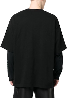 AMBUSH SS23 レイヤードクルーネックプルオーバースウェット ユニセックス ブラック BMAB023S23JER0011054 Purchase AMBUSH SS23 レイヤードクルーネックプルオーバースウェット ユニセックス ブラック BMAB023S23JER0011054