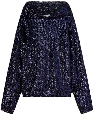 Ambush SS23 Sequin Embellished Hoodie Blue ( Fashion Show Collection) BMBB025S23FAB0014500 Buy Ambush SS23 Sequin Embellished Hoodie Blue ( Fashion Show Collection) BMBB025S23FAB0014500