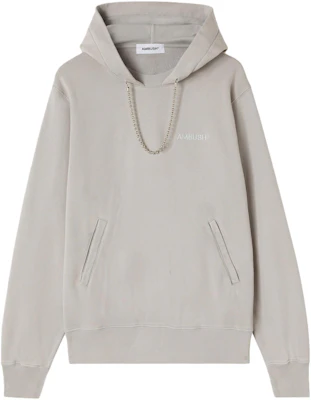 Ambush SS23 Unisex Oversized Grey Hoodie BMBB027F23FLE0010606 Buy Ambush SS23 Unisex Oversized Grey Hoodie BMBB027F23FLE0010606