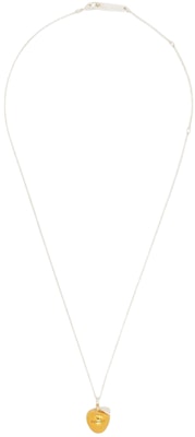 AMBUSH メンズスタイリッシュ多用途ミニマルネックレス BWOB036F21SIL0017600 GOLD Lookbook AMBUSH メンズスタイリッシュ多用途ミニマルネックレス BWOB036F21SIL0017600 GOLD