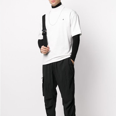 AMBUSH Unisex Chain Decor T-Shirt 12112076 Sizing AMBUSH Unisex Chain Decor T-Shirt 12112076