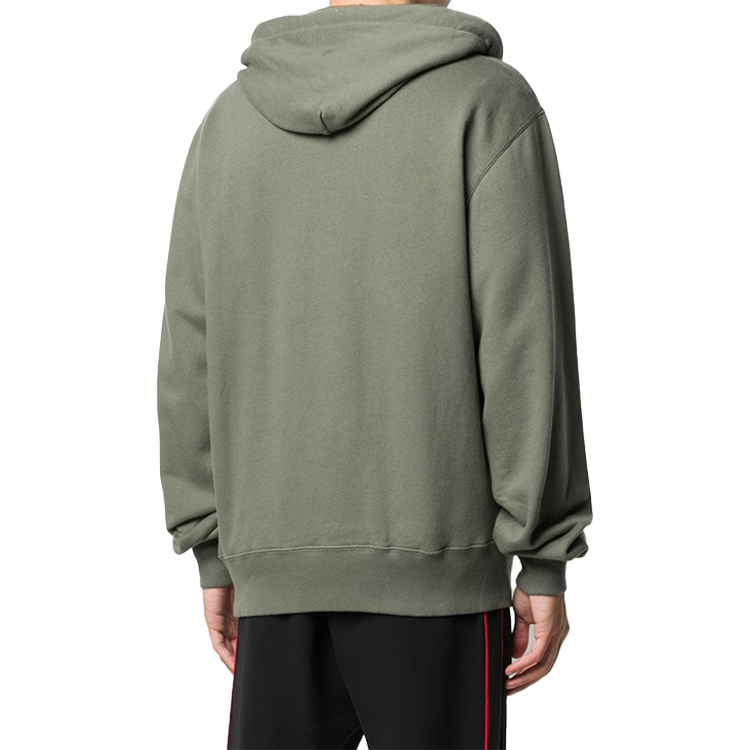 Details for AMBUSH Unisex Khaki Green Color-Dyed Hoodie with Drawstring 15387544