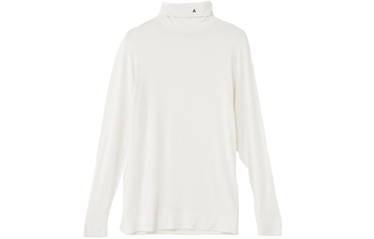 Ambush Unisex White Turtleneck Long-Sleeve Temperature-Regulating Tee 15380075