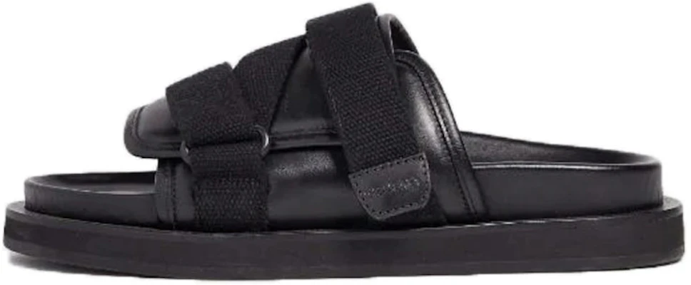 AMBUSH Leren Velcro Slippers ''Zwart'' BMIH001S21LEA001-1000 Buy AMBUSH Leren Velcro Slippers ''Zwart'' BMIH001S21LEA001-1000