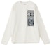 Order アンブッシュ ビジターパッチワーク 長袖 ユニセックス Tシャツ ホワイト 12111838