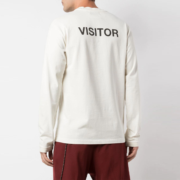 Purchase アンブッシュ ビジターパッチワーク 長袖 ユニセックス Tシャツ ホワイト 12111838